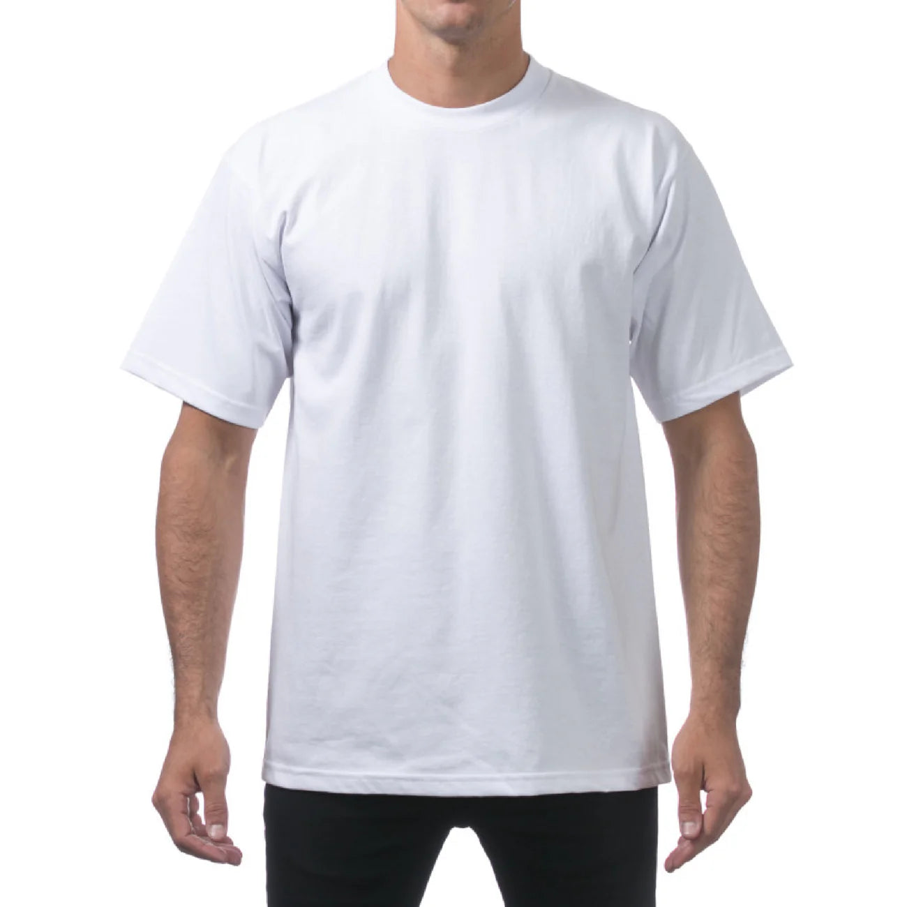 PRO CLUB SHORT SLEEVE T-SHIRT WHITE