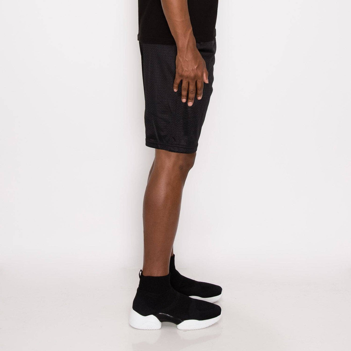 Mesh Lightweight Basketball Shorts BLACK | 4XL